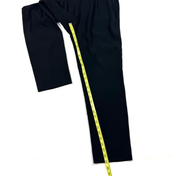 MM Lafleur Howland Trouser Dress Pants Black Slacks - Picture 10 of 11